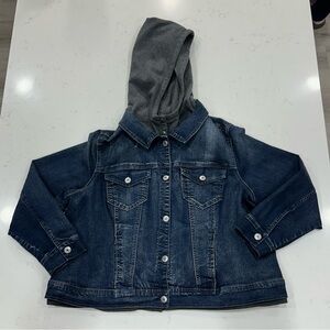 Rebel Wilson x Angels Jean Jacket with hood.